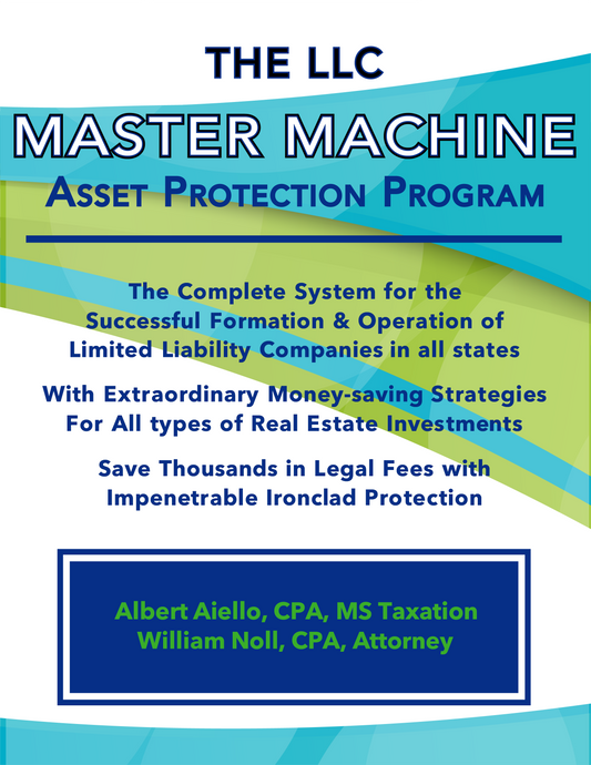 LLC Master Machine Asset Protection Program